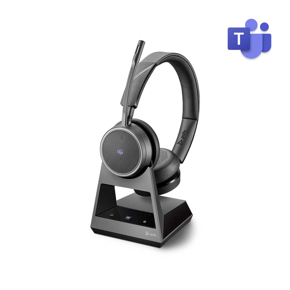 PLANTRONICS VOYAGER 4220 OFFICE, 2-WAY BASE, MS TEAMS